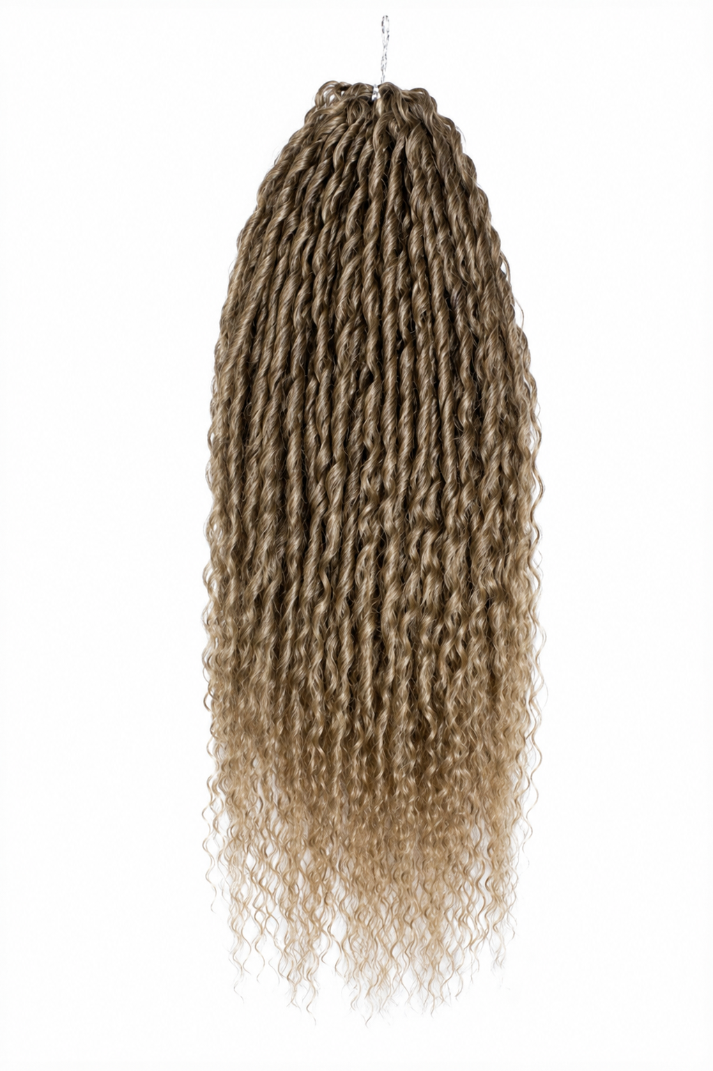 Fashion Idol Deep Curl Braid – Ash Blonde Mix (22")