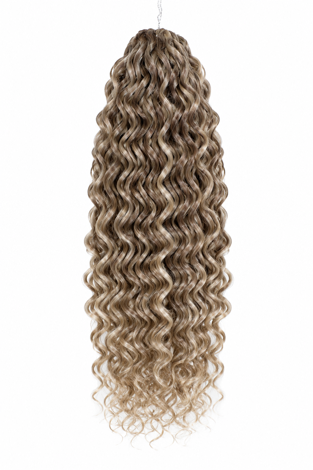 Fashion Idol Deep Curl Braid – Ash Blonde Mix (22")