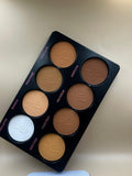 Vee Beauty 8-in-1 Powder Palette — Everyday Set, Sculpt & Touch-Up