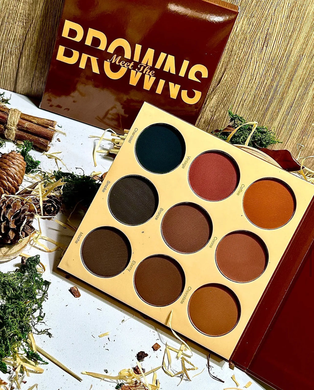 Meet the browns pallete by Annies Beauty