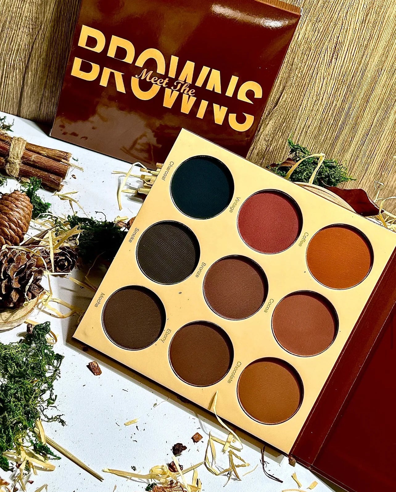 Meet the browns pallete by Annies Beauty