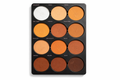 Vee Beauty 12-in-1 Pressed Powder Face Palette | Full Coverage Set