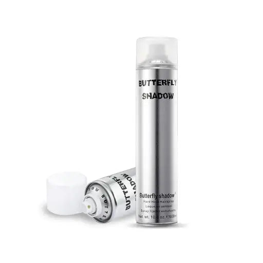 Butterfly Shadow Hard Hold Hairspray | Extra Strong Styling Spray