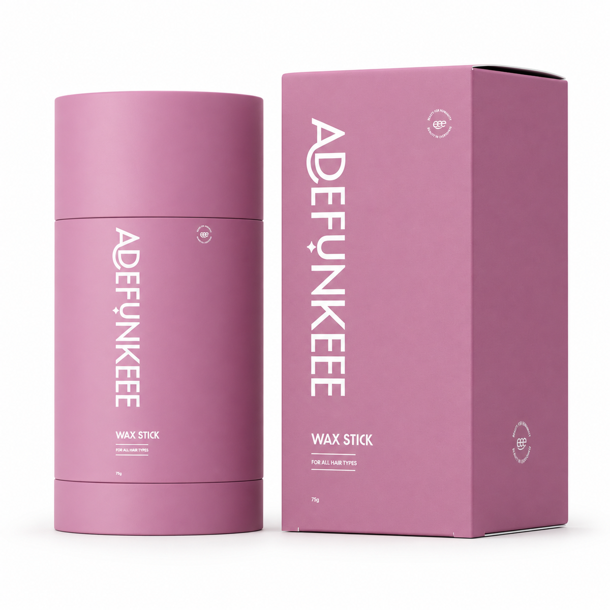 Adefunkeee Wax Stick – Edge & Flyaway Control | 75g
