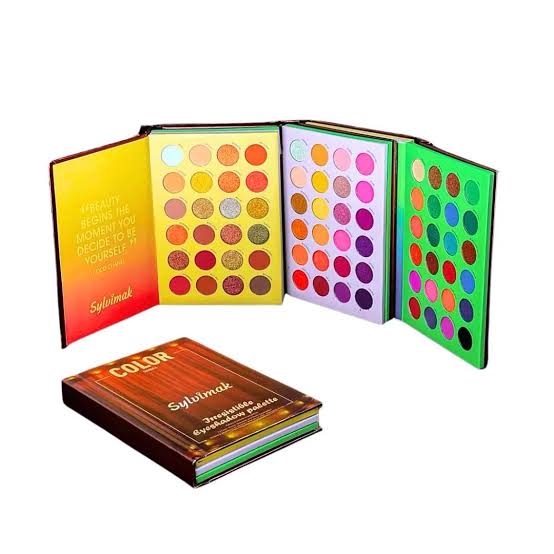 Sylvimak Irresistible Eyeshadow Palette – Matte, Shimmer & Metallic Shades