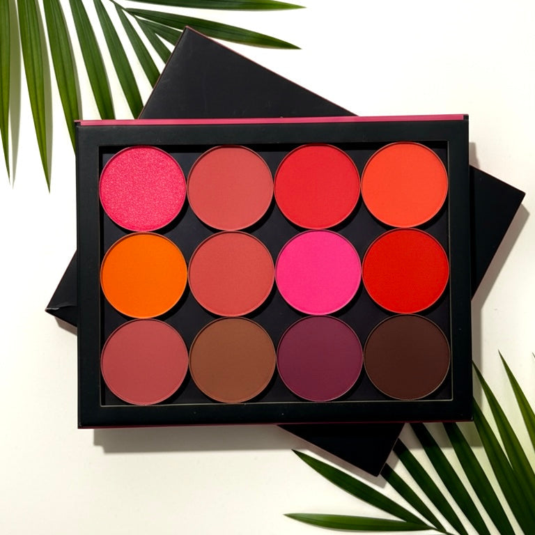 Vee Beauty Long Lasting Powder Blush (Highly Pigmented)
