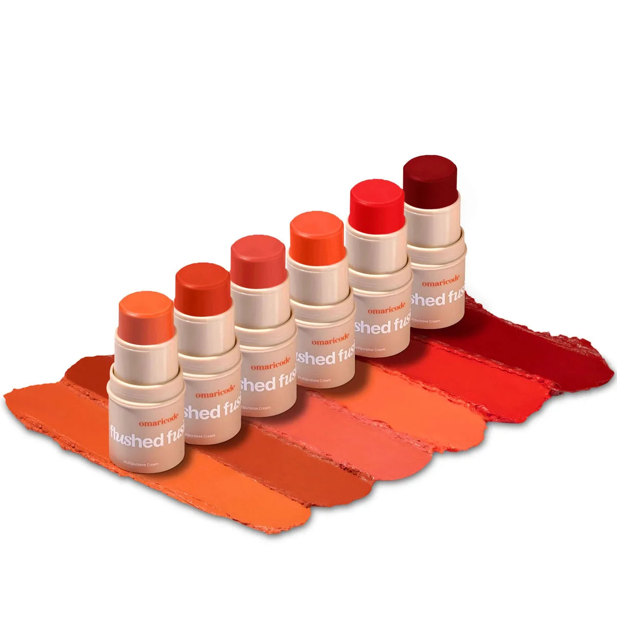 Omaricode Flushed Fusion Cheek & Lip Cream Stick