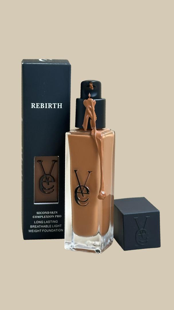 Vee Beauty Second Skin Foundation | Lightweight Natural Finish Foundation