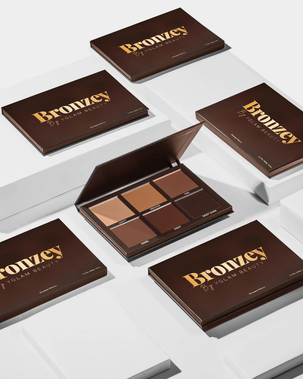Bronzey 6 in 1 Pallete by Yglam Beauty