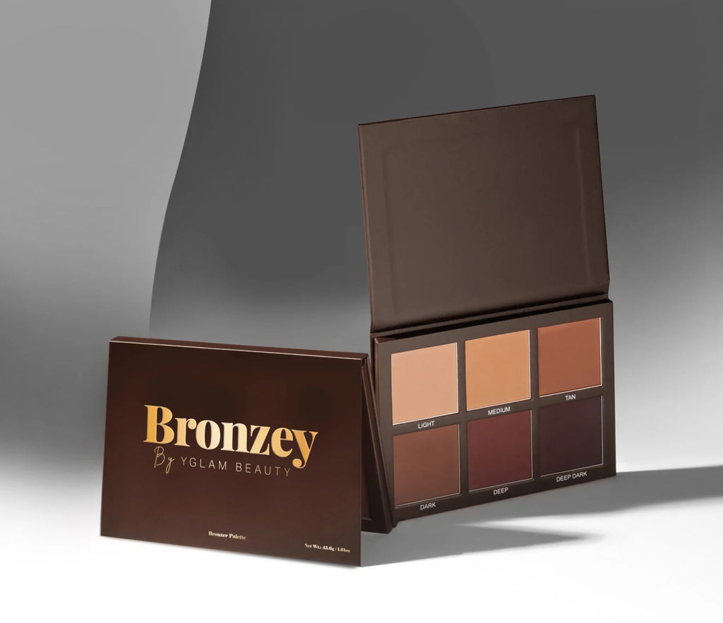 Bronzey 6 in 1 Pallete by Yglam Beauty