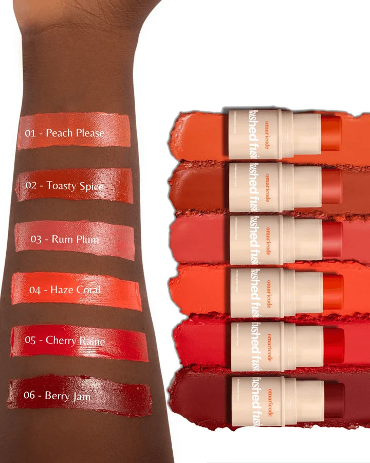 Omaricode Flushed Fusion Cheek & Lip Cream Stick