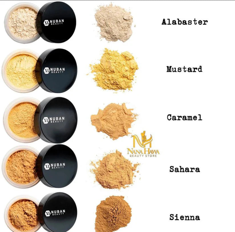 Nuban Beauty Oil Control Loose Setting Powder
