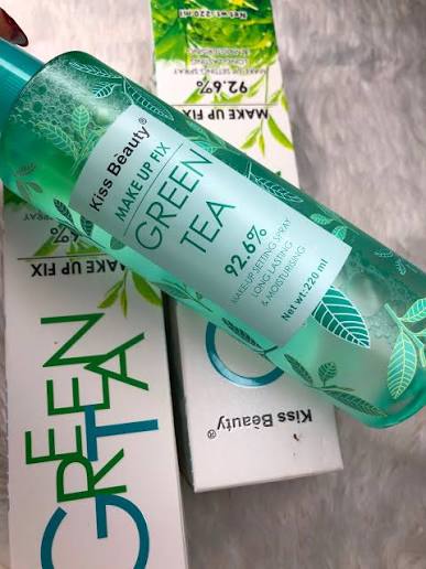 Kiss Beauty Green Tea Makeup Fix Setting Spray