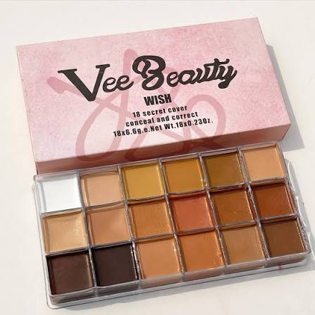 Vee Beauty Concealer | Multi-Use Cream Makeup Palette