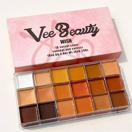 Vee Beauty Concealer | Multi-Use Cream Makeup Palette